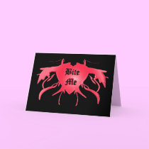 Bite Me Card