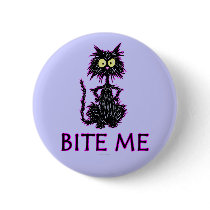 Bite Me! Cat Gift Designs Pins