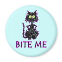 Bite Me! Cat Gift Designs magnets