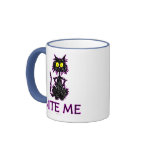 Bite Me! Cat Gift Designs Coffee Mugs