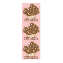 bite me chocolate cupcake bookmark business cards by cupcakewear bite me chocolate cupcake bookmark business cards