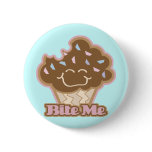 bite me chocolate cupcake buttons