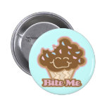 bite me chocolate cupcake buttons