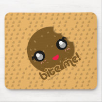 Bite Me! cookie edition mousepads