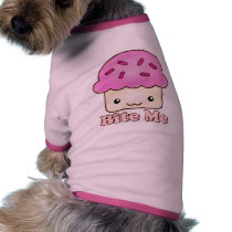 Bite Me Cupcake pet clothing