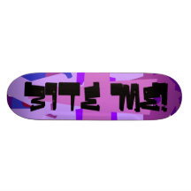 Bite Me! Custom Skateboard