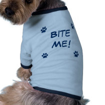 Bite me cute shirt for your dog