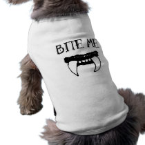 Bite Me pet clothing by alternateworlds Bite Me pet clothing