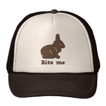 Bite Me Easter Bunny Hats