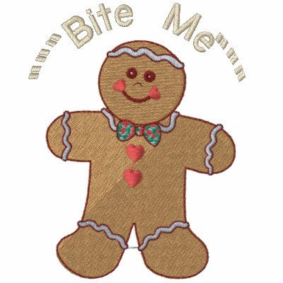 Bite Me Gingerbread by Embroidery4U
