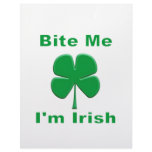 Bite Me I'm Irish letterhead