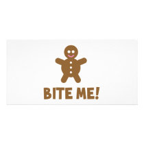 Bite Me Photo Greeting Card