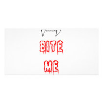 Bite Me photo cards