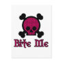 Bite me postcard