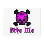 Bite me postcard