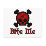 Bite me post card