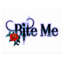 Bite Me Postcards