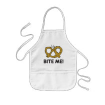 Bite Me Pretzel Gift Aprons