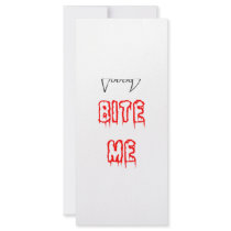 Bite Me rack cards