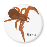 Bite Me Red Spider Refrigerator Magnet