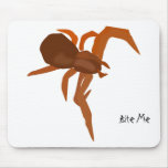 Bite Me Red Spider Mousepad