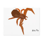 Bite Me Red Spider Post Cards