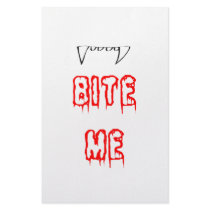 Bite Me stationery