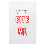 Bite Me Customized Stationery