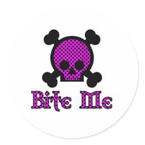 Bite Me Sticker