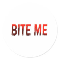 Bite Me stickers