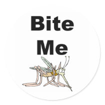 Bite Me Sticker