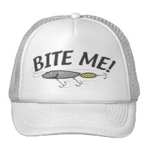 Bite Me Trucker Hats