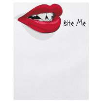 Bite Me Vampira Mouth flyers