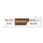 biteoutofobama, Barack America, Take a bite out... Bumper Sticker