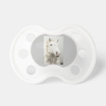 Bites with horse picture pacifier
