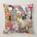 Bits and Bobs Collage 1 Pillow