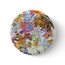 Bits & Bobs Collage 2 Button by kewzoo Bits & Bobs Collage 2 Button