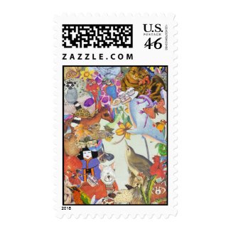 Bits & Bobs Collage 2 postage stamp stamp