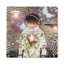 Bits of SpaCe - Astronaut V MagNEAT-O magnets by 3DMOONMAN Bits of SpaCe - Astronaut V MagNEAT-O magnets