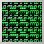 Bits pattern posters