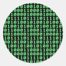 Bits pattern stickers