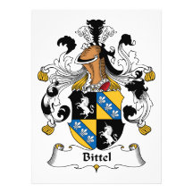 Bittel Family Crest Custom Invite