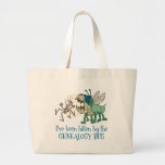 Bitten By The Genealogy Bug Canvas Bags