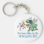 Bitten By The Genealogy Bug Keychains