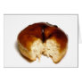 Bitten donut greeting cards