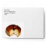 Bitten donut envelope