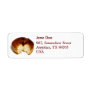 Bitten donut custom return address label