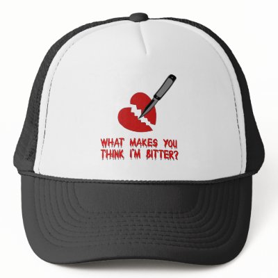 Bitter Anti-Valentine Hat by orsobear