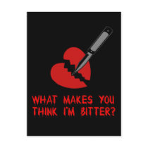 Bitter Anti-Valentine Post Cards