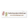 Bitter Baking Company Logo Bumper Sticker